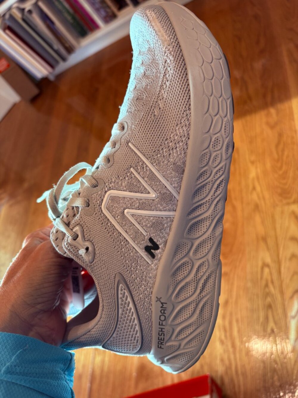 NEW Men's New Balance FreshFoam X 1080v12 Gray Running Shoes (size 8 US/Wide 2E)
